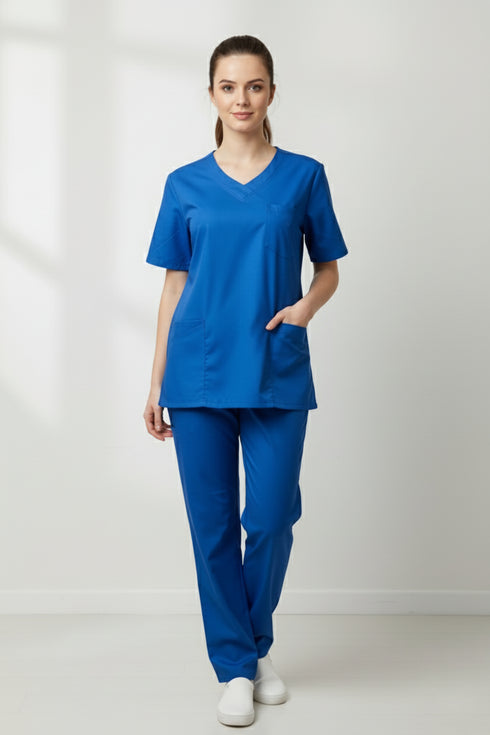 Women's 5-Pocket V-Neck Scrub